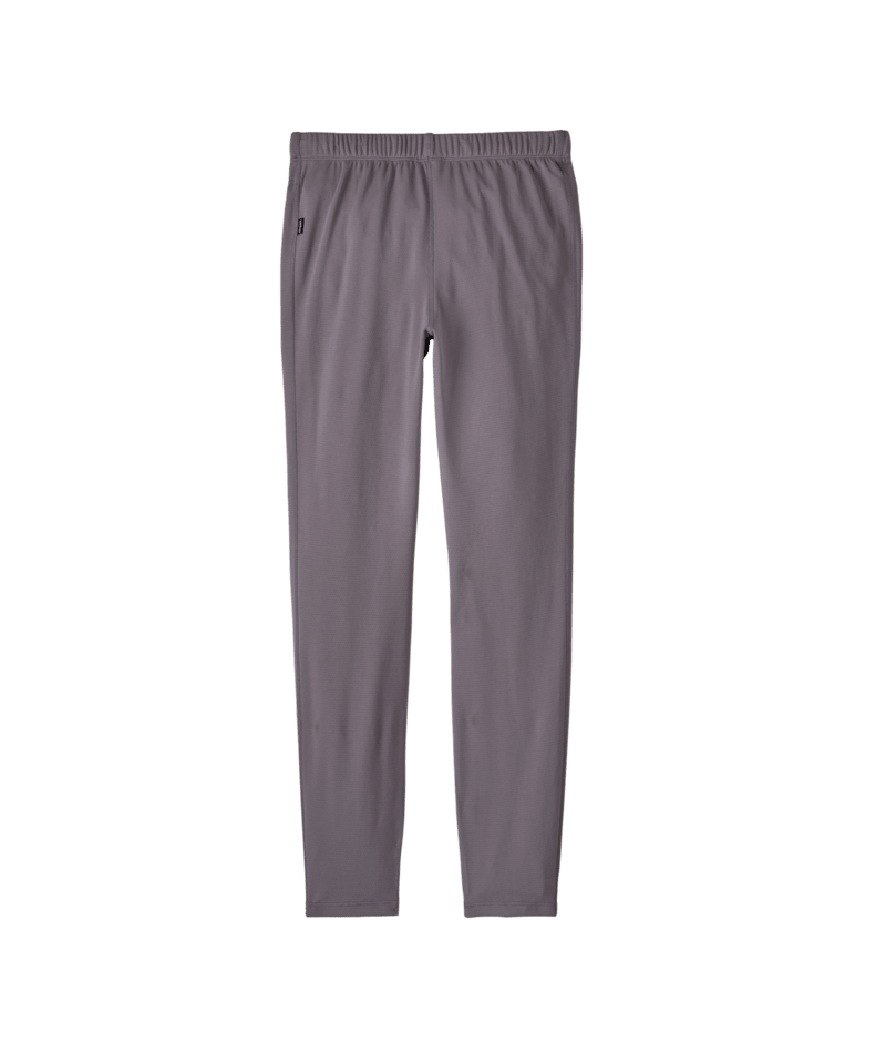 Kids' Capilene Midweight Bottoms in May Grey | Photo 1 | Patagonia