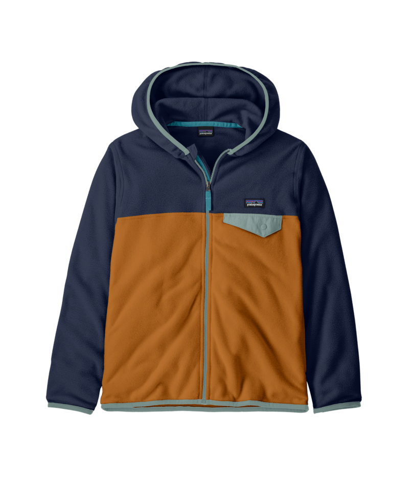 Kids' Micro D Snap-T Jacket in Cinnamon Brown | Photo 1 | Patagonia