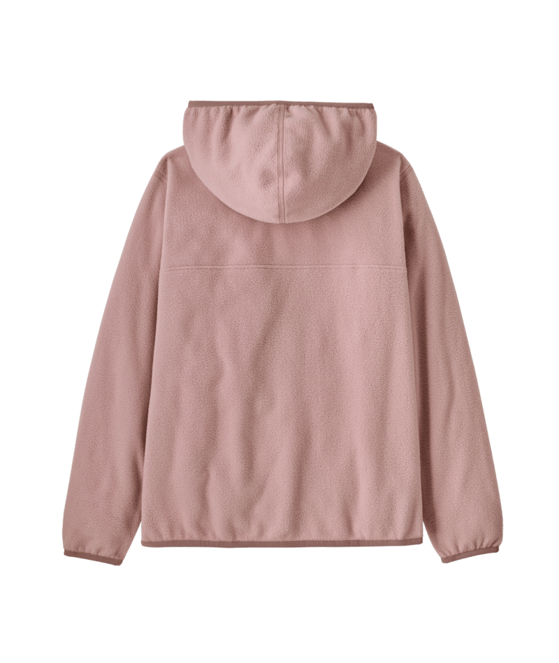 Kids' Micro D Snap-T Jacket in Fuzzy Mauve | Photo 2 | Patagonia