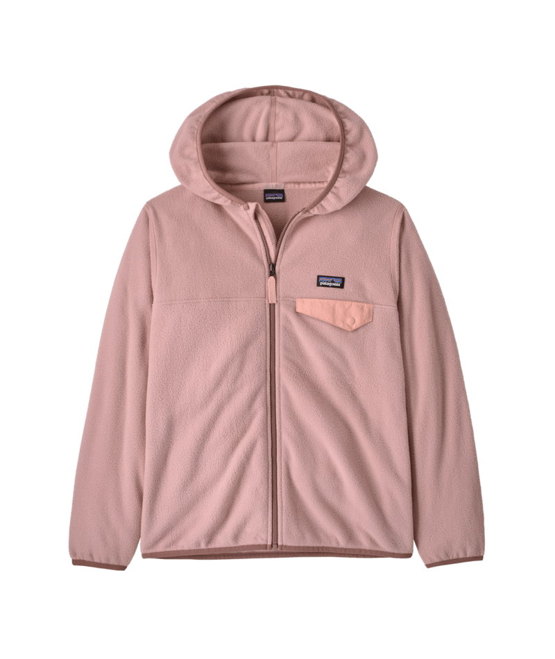 Kids' Micro D Snap-T Jacket in Fuzzy Mauve | Photo 1 | Patagonia