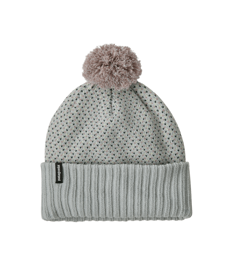 Kids' Powder Town Beanie in Confetti: Virtually Blue | Photo 1 | Patagonia