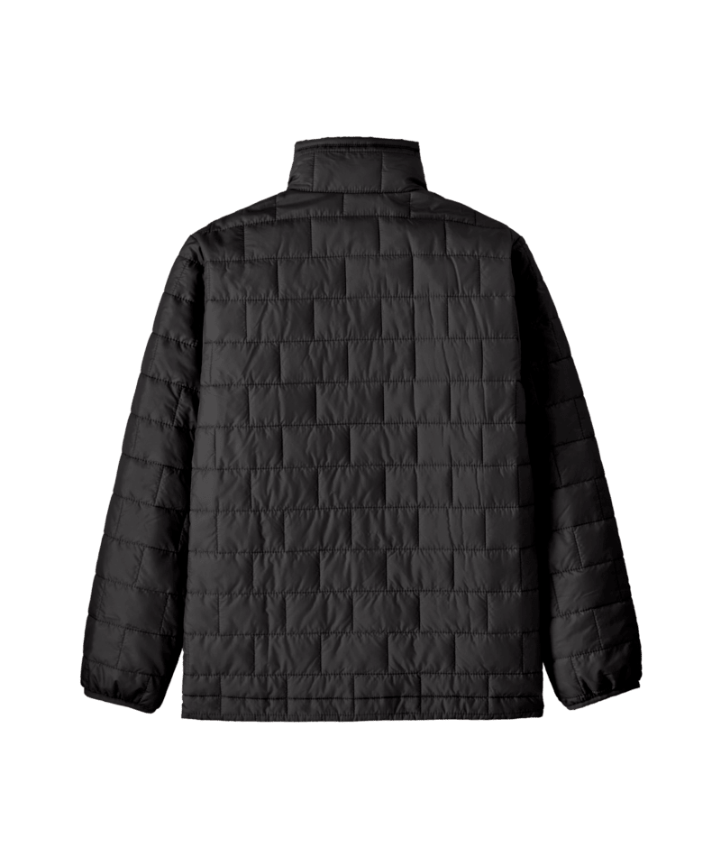 Kids' Nano Puff Brick Quilt Jacket in Black | Photo 2 | Patagonia