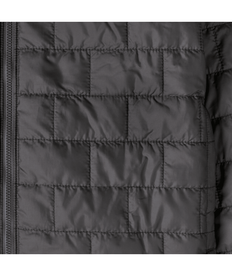 Kids' Nano Puff Brick Quilt Jacket in Forge Grey | Photo 4 | Patagonia