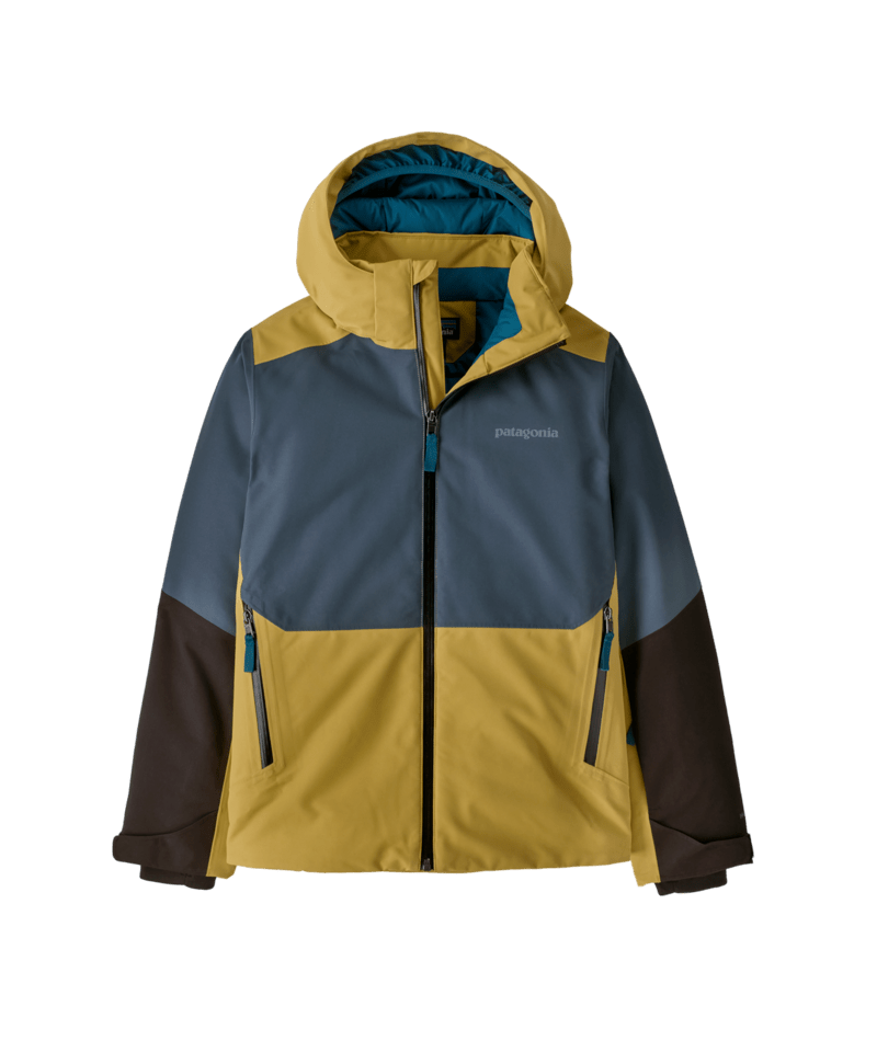 Kids' Powder Town Jacket in Lynx Tan | Photo 1 | Patagonia