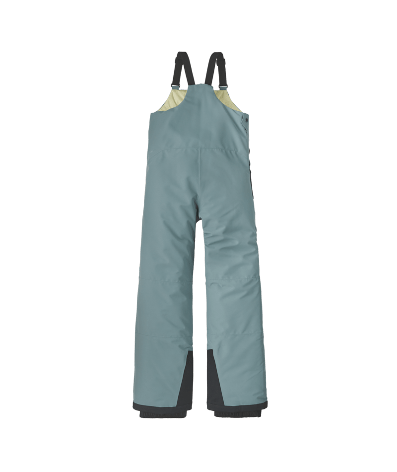 Kids' Powder Town Bibs in Blue Sage | Photo 2 | Patagonia