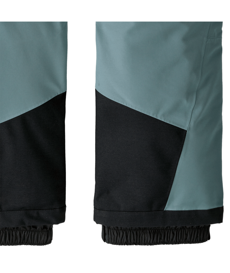 Kids' Powder Town Bibs in Blue Sage | Photo 3 | Patagonia