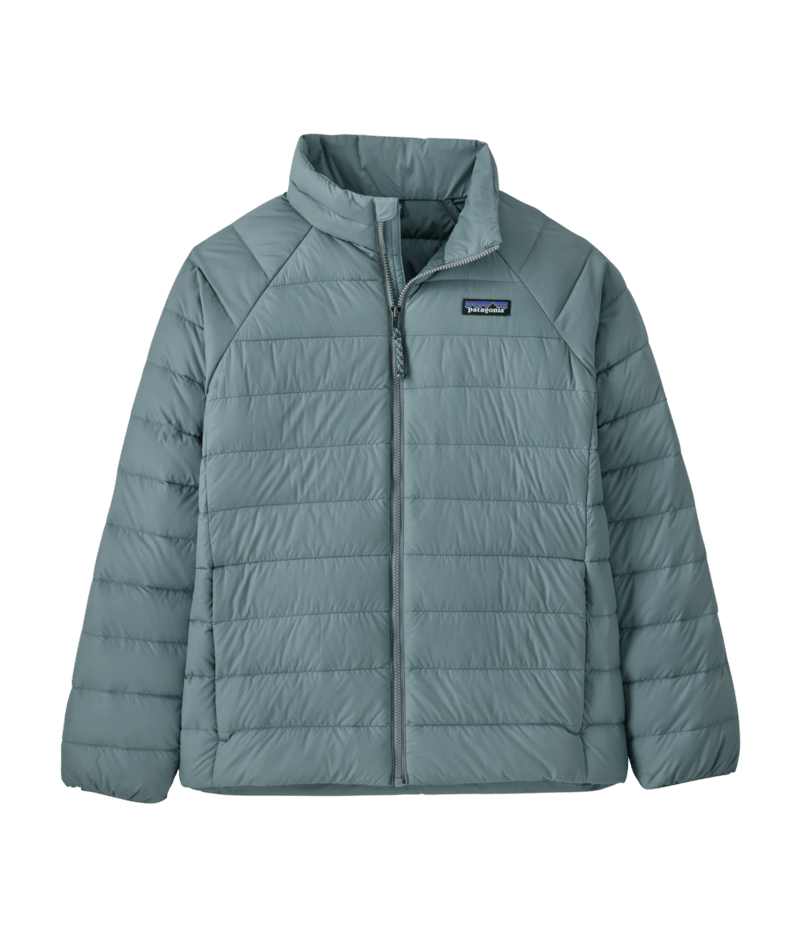 Kids' Down Sweater in Blue Sage | Photo 1 | Patagonia