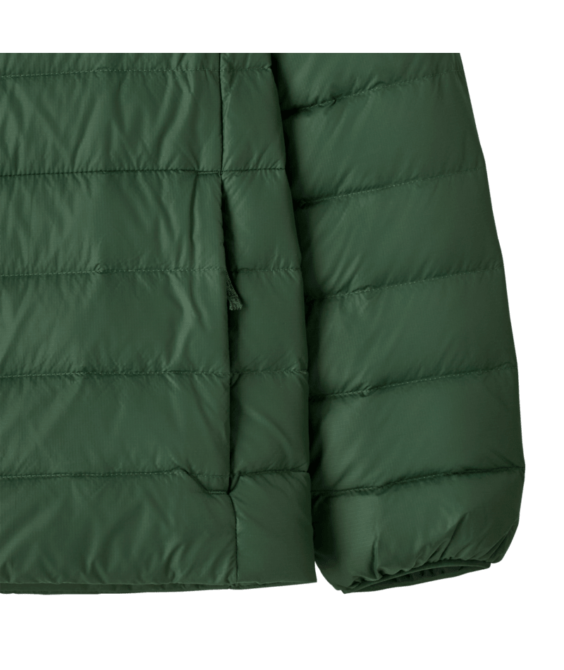 Kids' Down Sweater in Canopy Green | Photo 3 | Patagonia