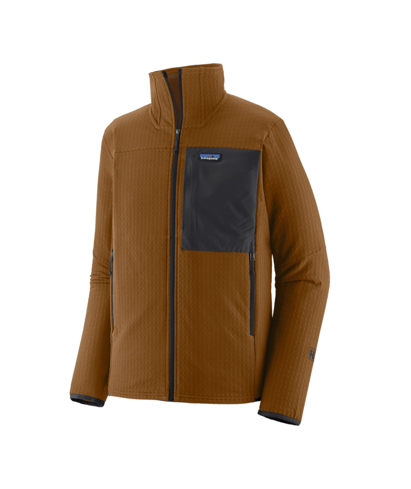 Men's R2 TechFace Jacket in Deer Brown | Photo 1 | Patagonia