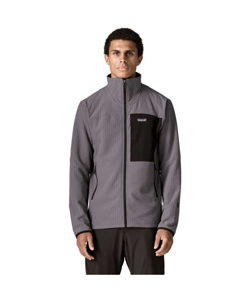 Men's R2 TechFace Jacket in May Grey | Photo 2 | Patagonia