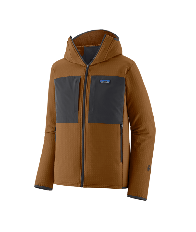 Men's R2 TechFace Hoody in Deer Brown | Photo 1 | Patagonia