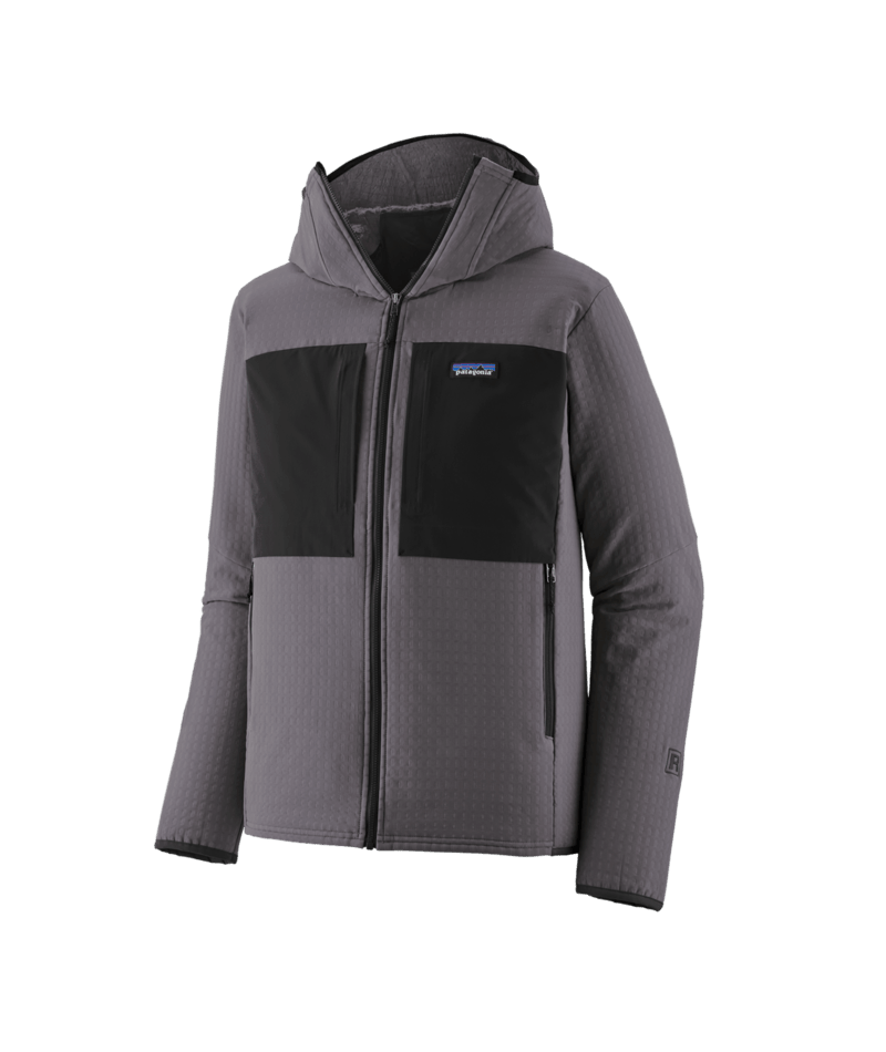 Men's R2 TechFace Hoody in May Grey | Photo 1 | Patagonia