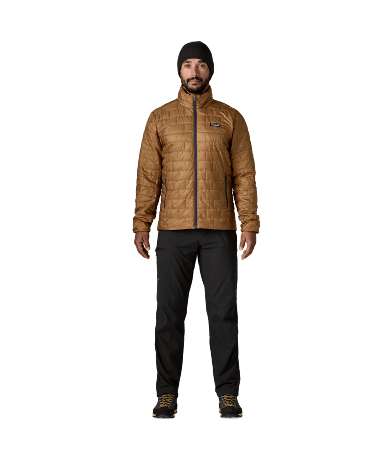 Men's Nano Puff Jacket in Deer Brown | Photo 4 | Patagonia