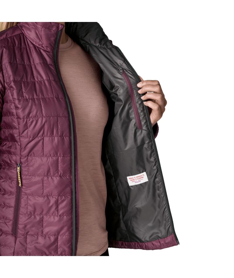 Women's Nano Puff Jacket in Berry Fig | Photo 2 | Patagonia