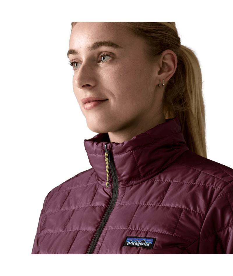 Women's Nano Puff Jacket in Berry Fig | Photo 7 | Patagonia