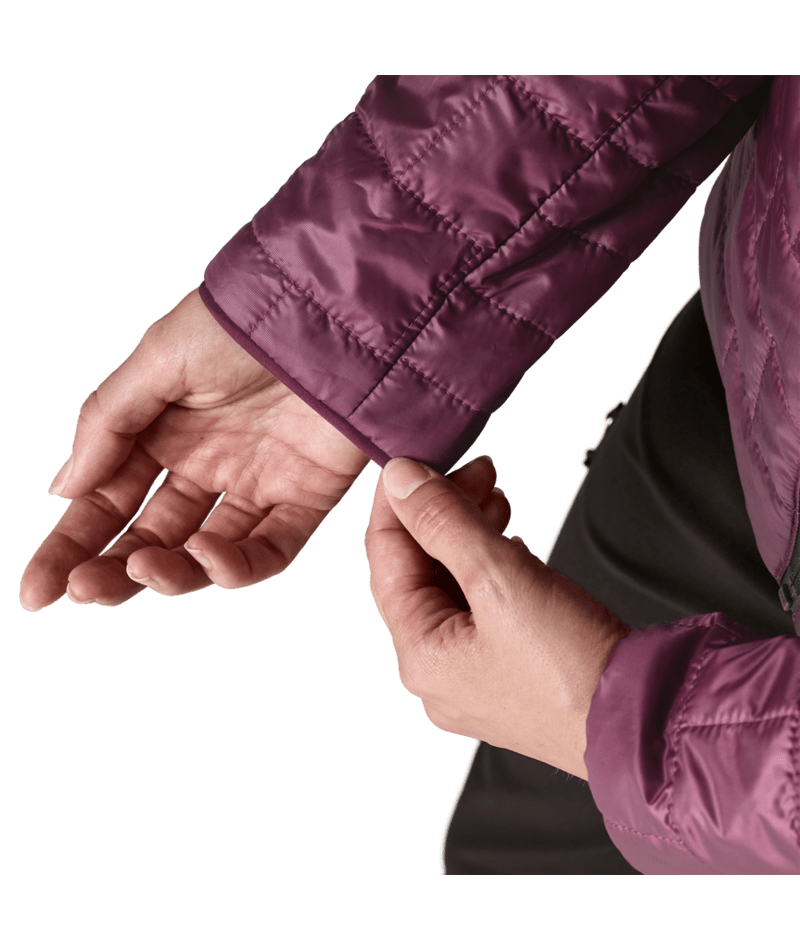 Women's Nano Puff Jacket in Berry Fig | Photo 8 | Patagonia