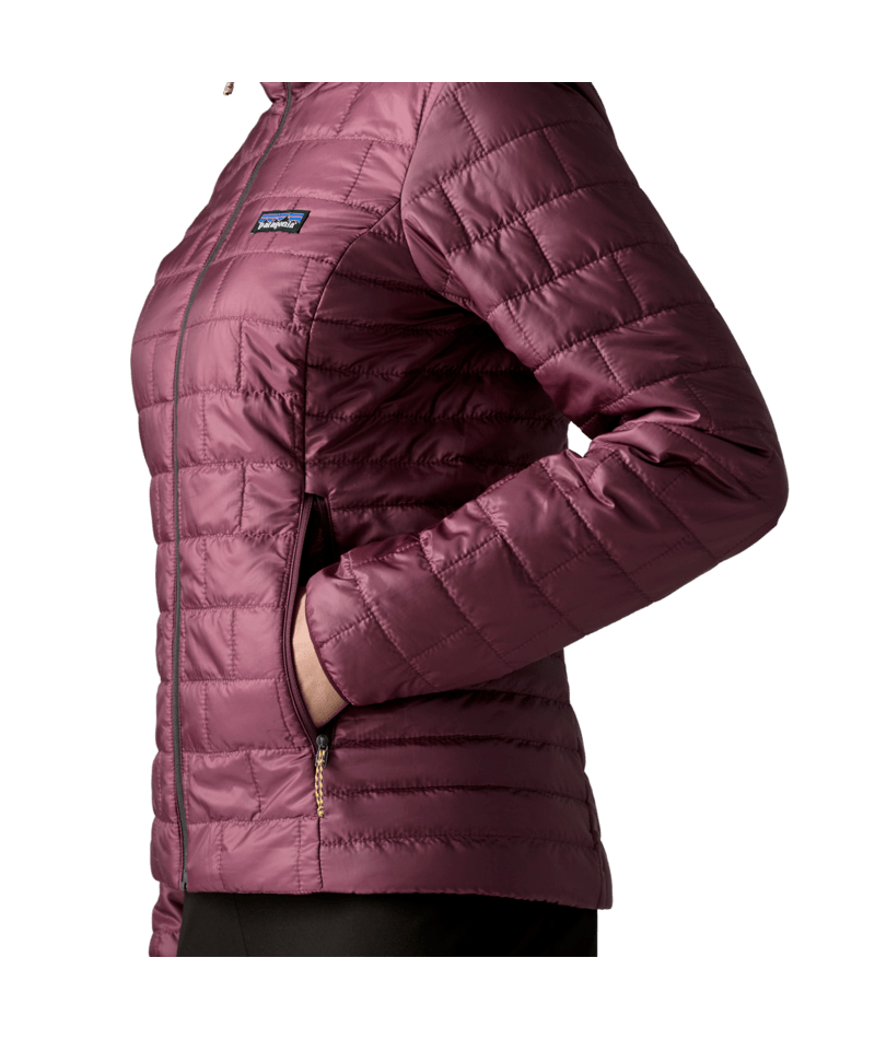 Women's Nano Puff Jacket in Berry Fig | Photo 9 | Patagonia