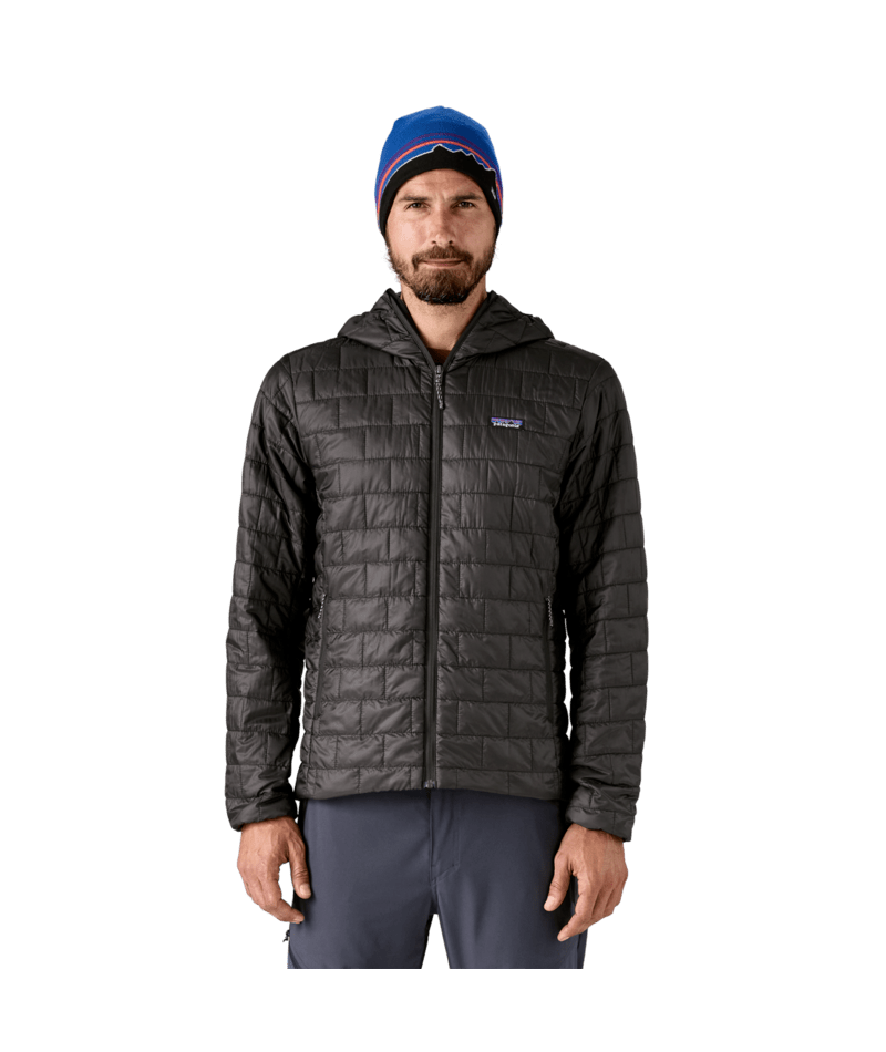 Men's Nano Puff Hoody in Black | Photo 2 | Patagonia
