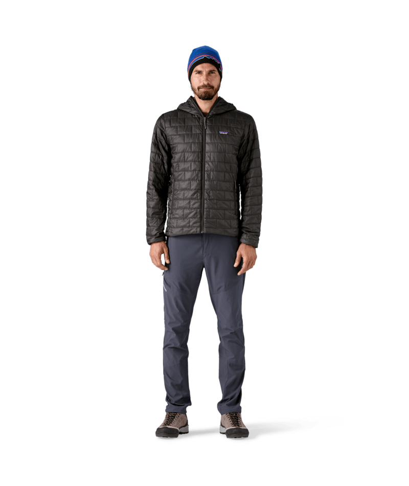 Men's Nano Puff Hoody in Black | Photo 4 | Patagonia