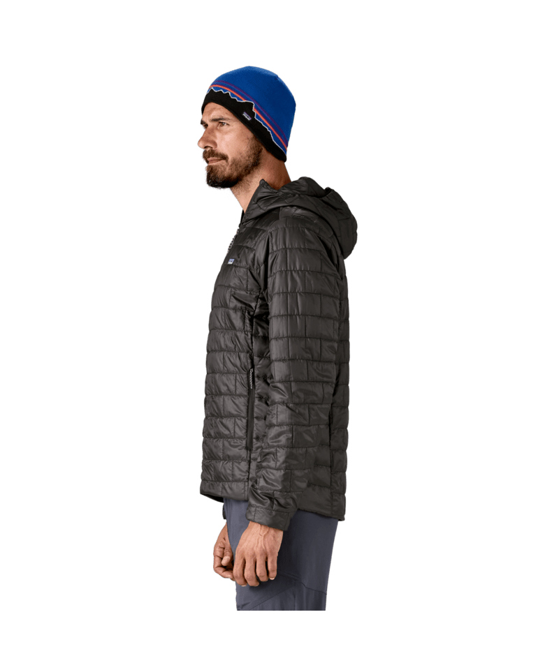 Men's Nano Puff Hoody in Black | Photo 5 | Patagonia