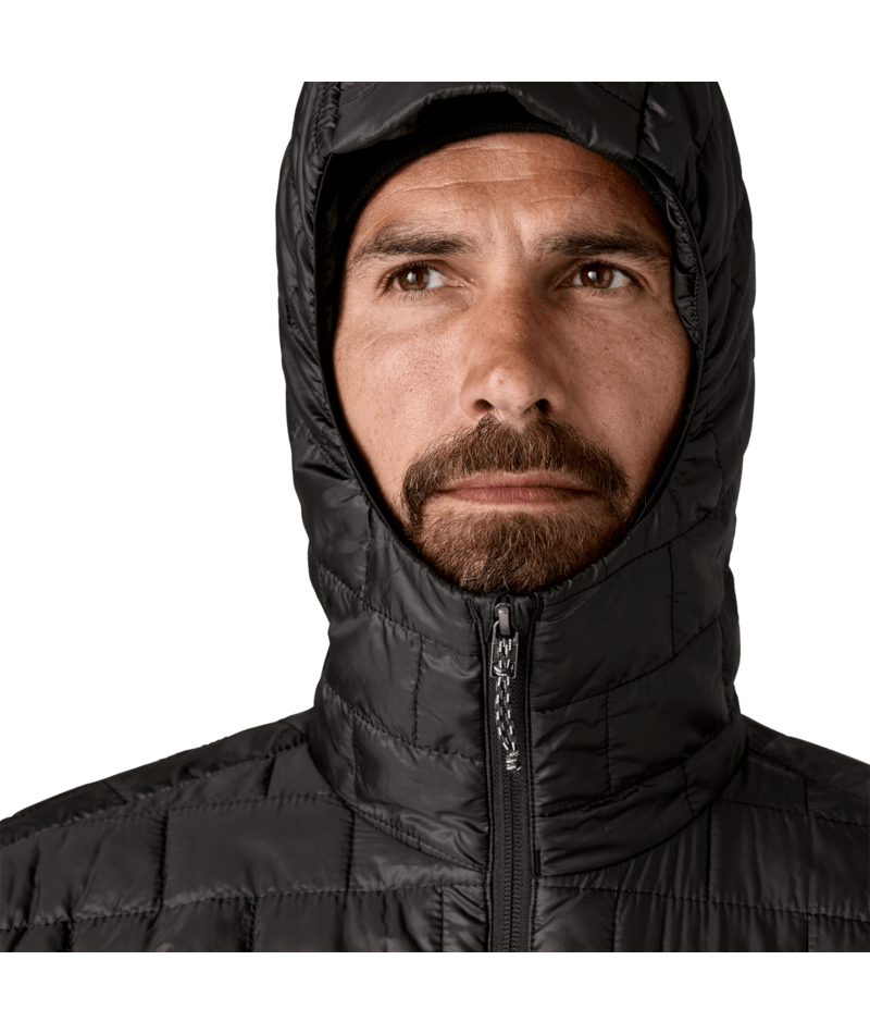Men's Nano Puff Hoody in Black | Photo 6 | Patagonia