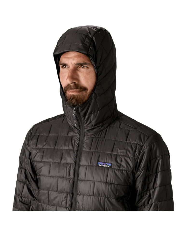 Men's Nano Puff Hoody in Black | Photo 8 | Patagonia