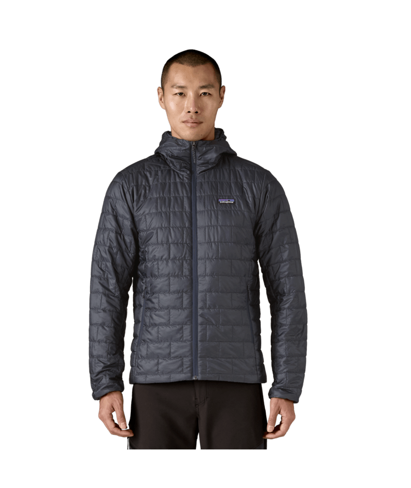 Men's Nano Puff Hoody in Smolder Blue | Photo 2 | Patagonia