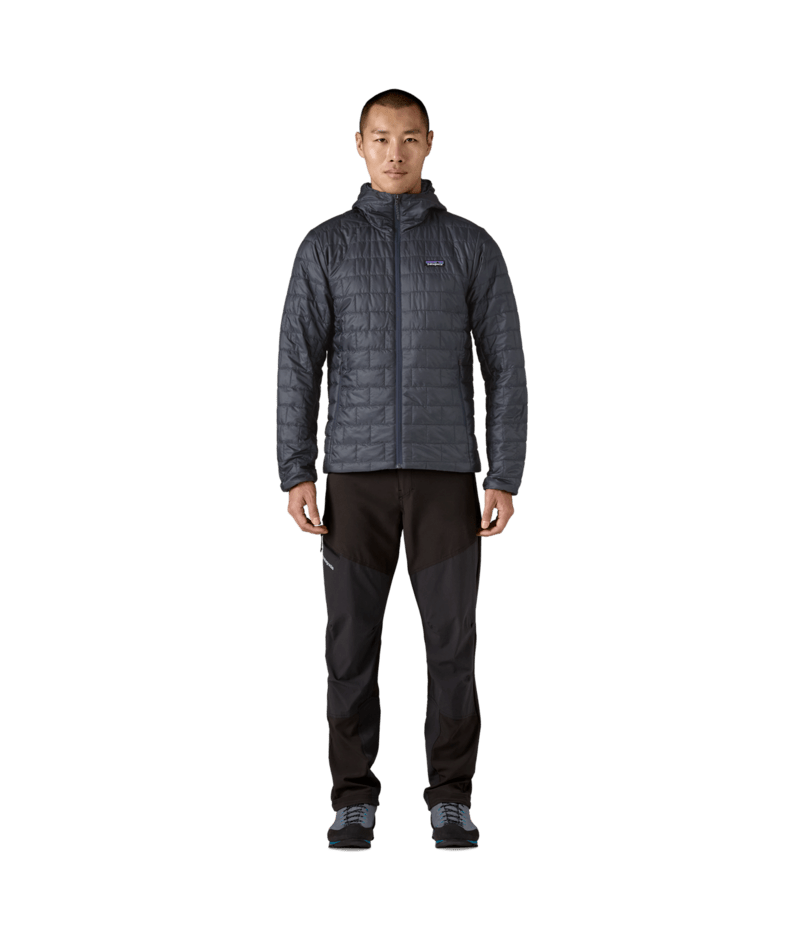 Men's Nano Puff Hoody in Smolder Blue | Photo 4 | Patagonia