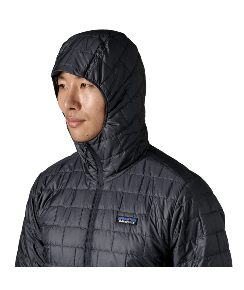 Men's Nano Puff Hoody in Smolder Blue | Photo 8 | Patagonia