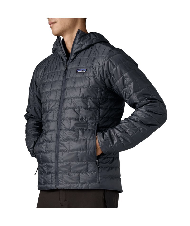 Men's Nano Puff Hoody in Smolder Blue | Photo 9 | Patagonia
