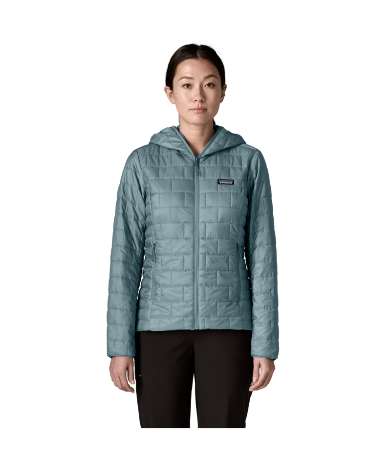 Women's Nano Puff Hoody in Blue Sage | Photo 2 | Patagonia
