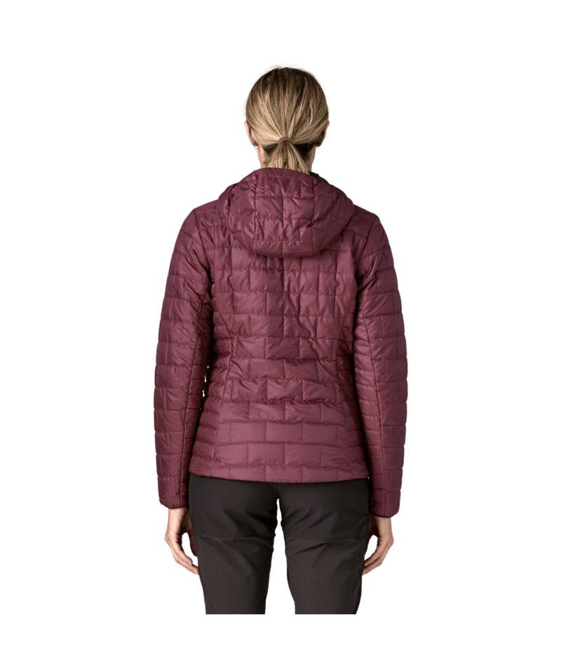 Women's Nano Puff Hoody in Berry Fig | Photo 3 | Patagonia
