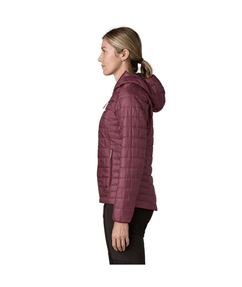 Women's Nano Puff Hoody in Berry Fig | Photo 4 | Patagonia