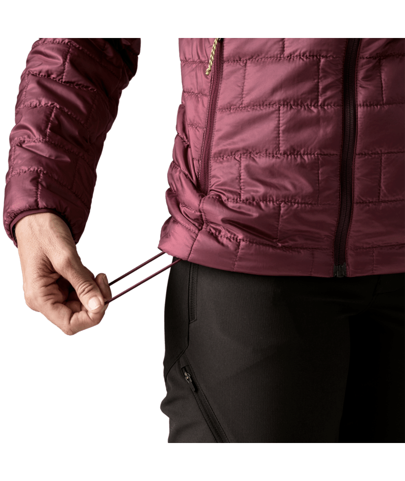 Women's Nano Puff Hoody in Berry Fig | Photo 6 | Patagonia