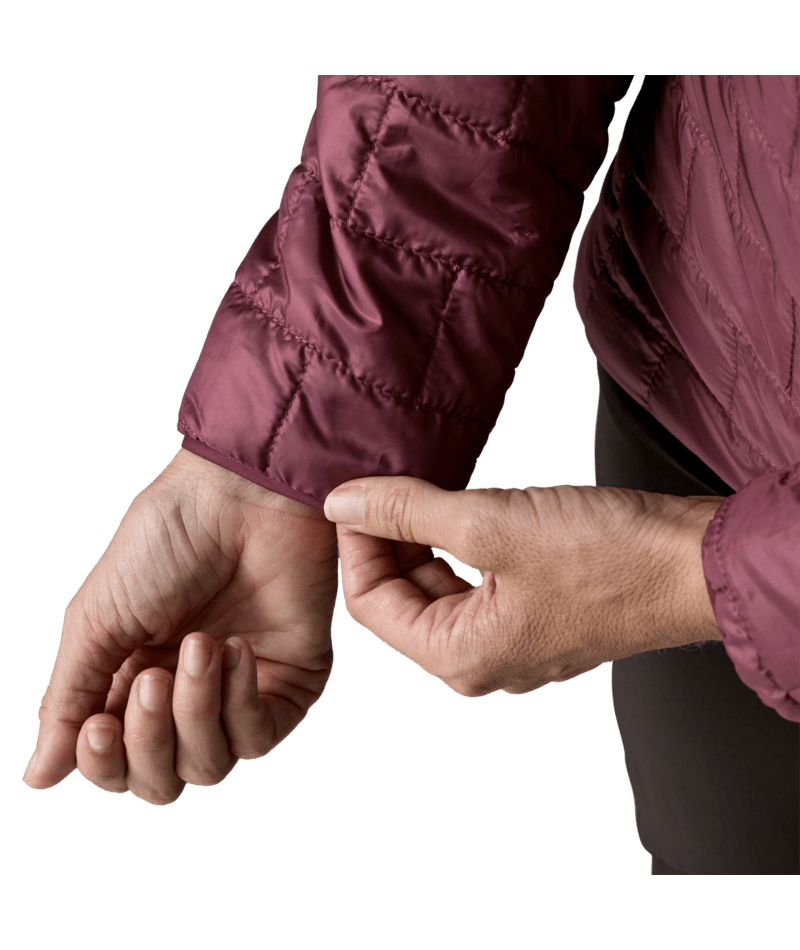 Women's Nano Puff Hoody in Berry Fig | Photo 7 | Patagonia