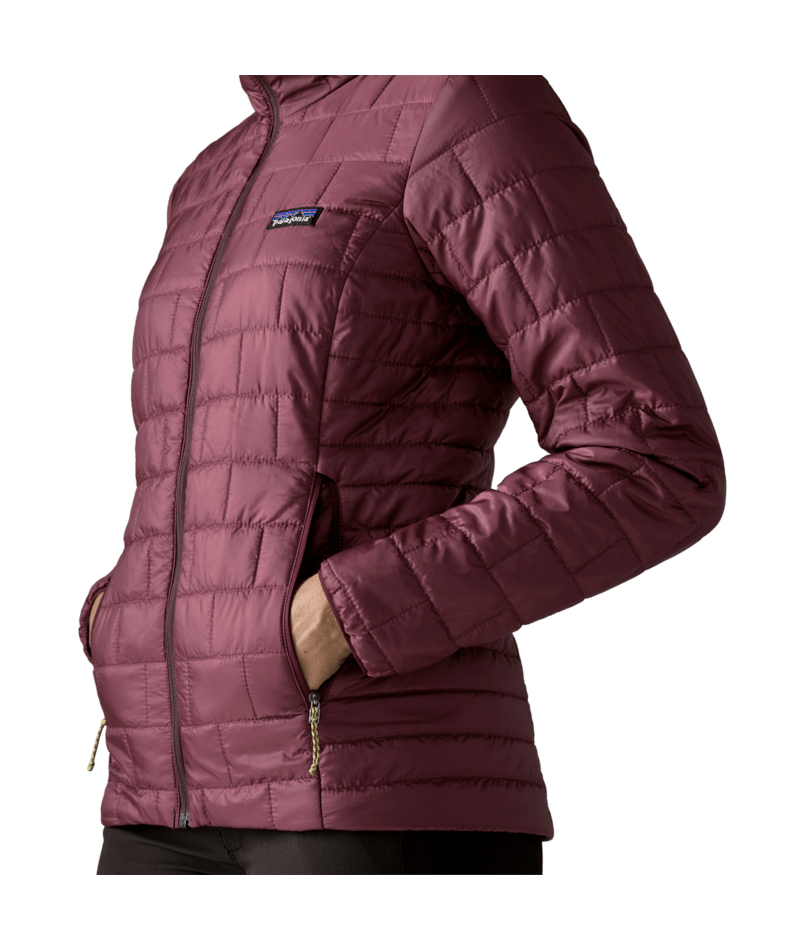 Women's Nano Puff Hoody in Berry Fig | Photo 8 | Patagonia