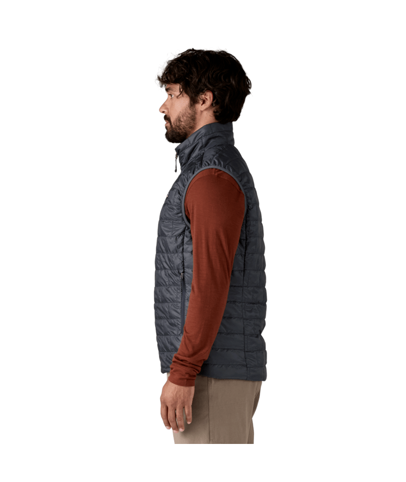Men's Nano Puff Vest in Smolder Blue | Photo 5 | Patagonia