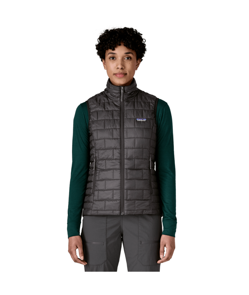 Women's Nano Puff Vest in Black | Photo 2 | Patagonia