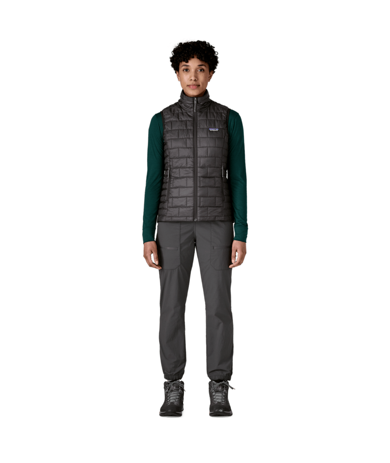Women's Nano Puff Vest in Black | Photo 4 | Patagonia