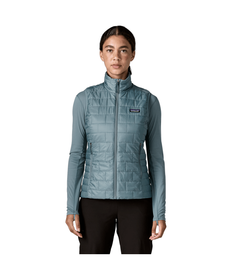 Women's Nano Puff Vest in Blue Sage | Photo 2 | Patagonia