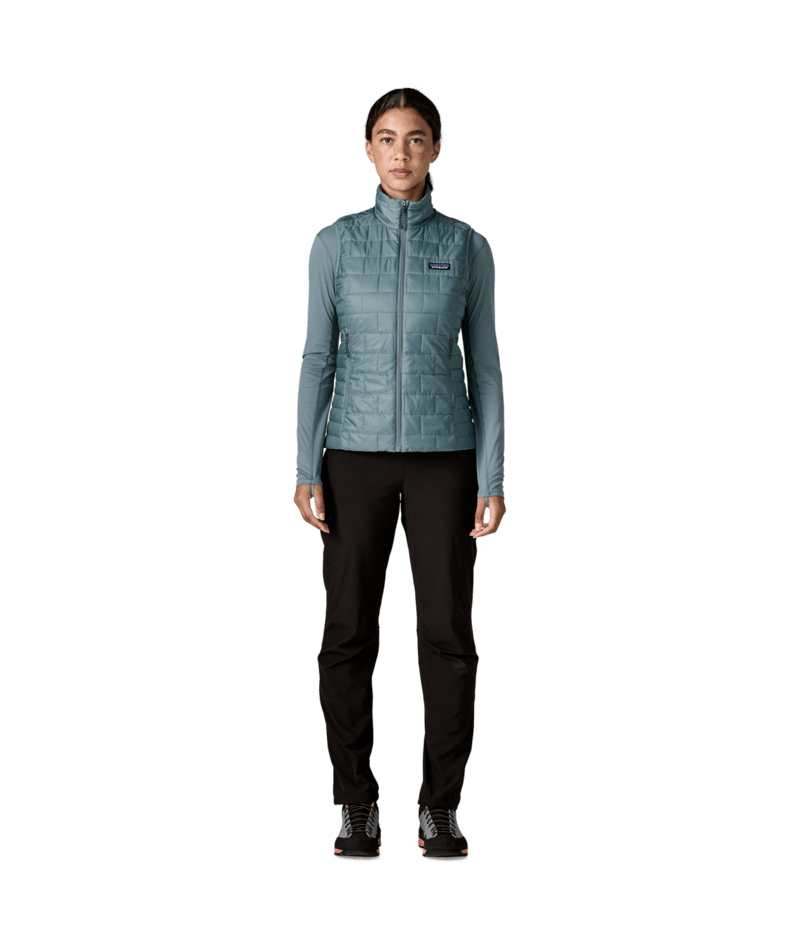 Women's Nano Puff Vest in Blue Sage | Photo 4 | Patagonia