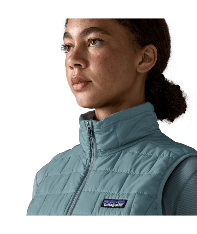 Women's Nano Puff Vest in Blue Sage | Photo 6 | Patagonia