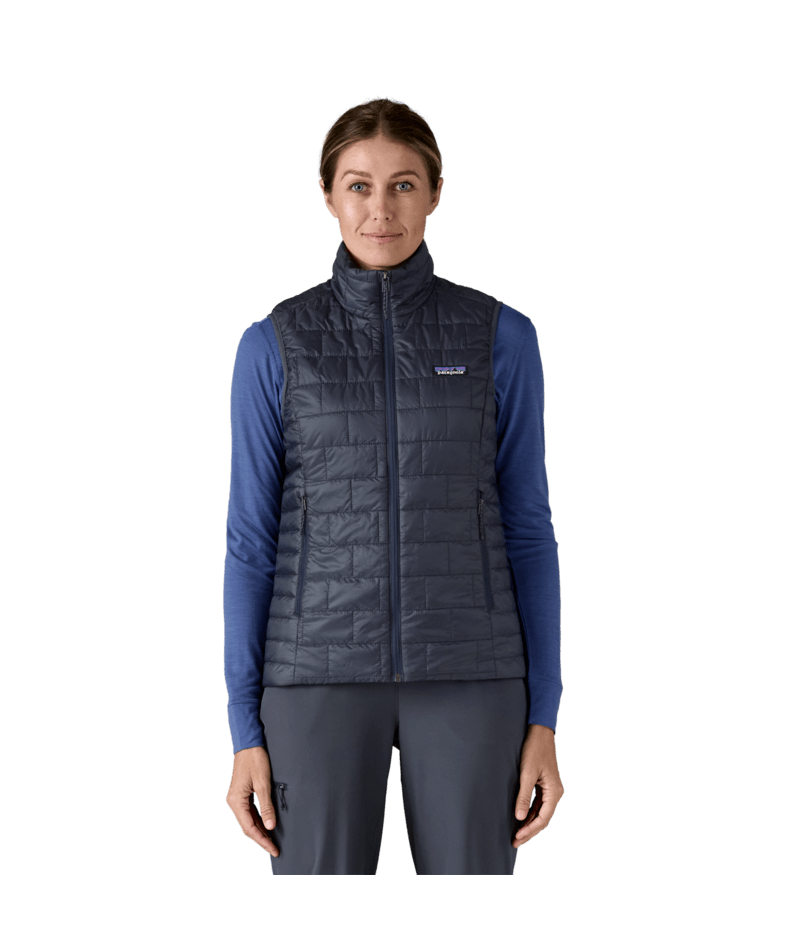 Women's Nano Puff Vest in Smolder Blue | Photo 2 | Patagonia