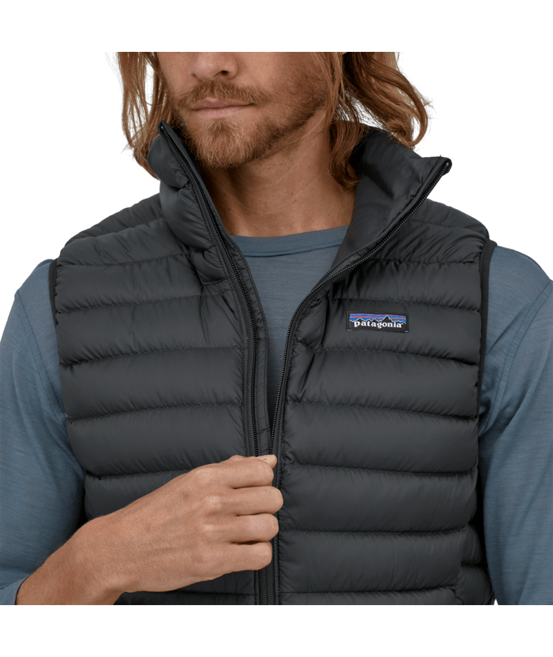 Men's Down Sweater Vest in Black | Photo 11 | Patagonia