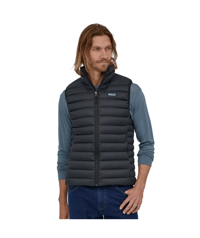 Men's Down Sweater Vest in Black | Photo 2 | Patagonia