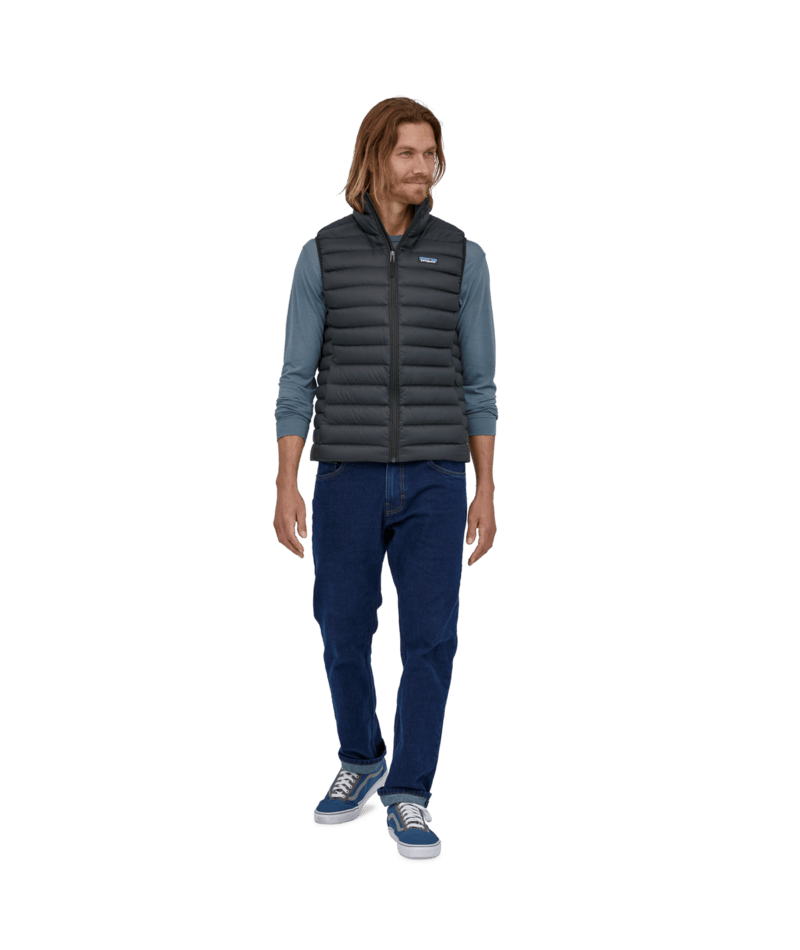 Men's Down Sweater Vest in Black | Photo 4 | Patagonia