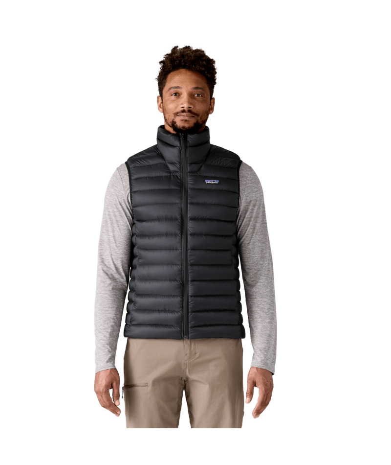 Men's Down Sweater Vest in Black | Photo 5 | Patagonia