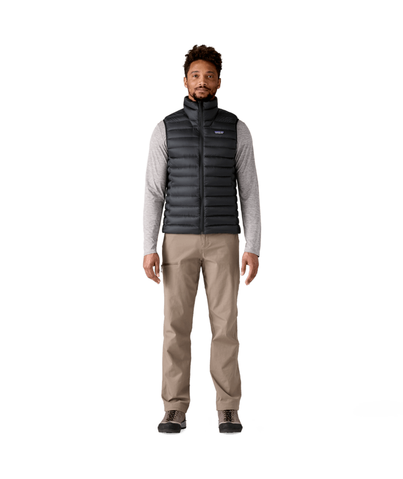 Men's Down Sweater Vest in Black | Photo 7 | Patagonia