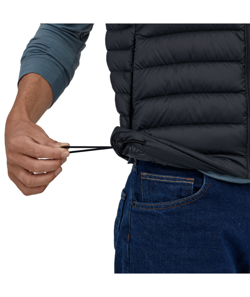 Men's Down Sweater Vest in Black | Photo 8 | Patagonia