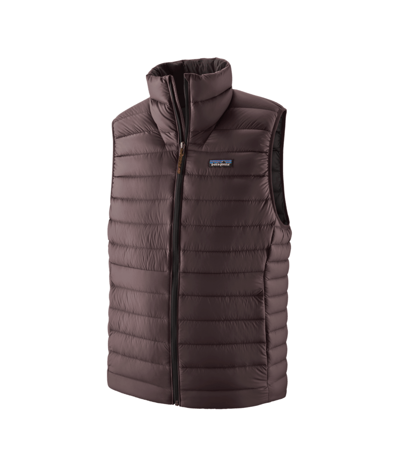 Men's Down Sweater Vest in Den Brown | Photo 1 | Patagonia